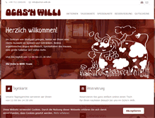Tablet Screenshot of ochsn-willi.de